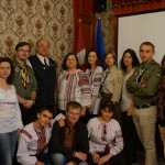 Пластуни взяли участь у Дні Європи, що проходив у посольстві України в Латвії