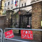 19 березня 2022 пластуни Лондона пікетували посольство рф